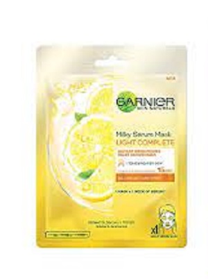 GARNIER SERUM BRIGHT COMPLETE  LEMON MASK